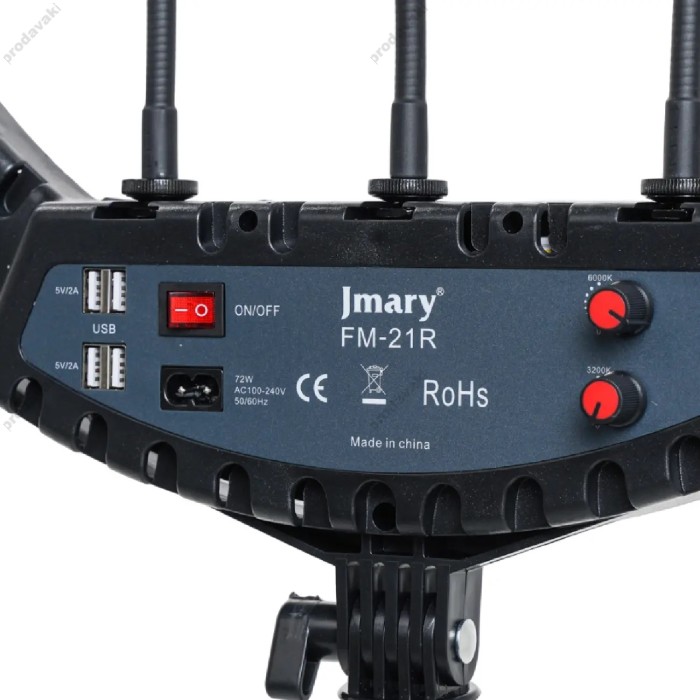 Лампа Кільцева LED Jmary FM-21R 52cm 21" 72W 2900-6500K