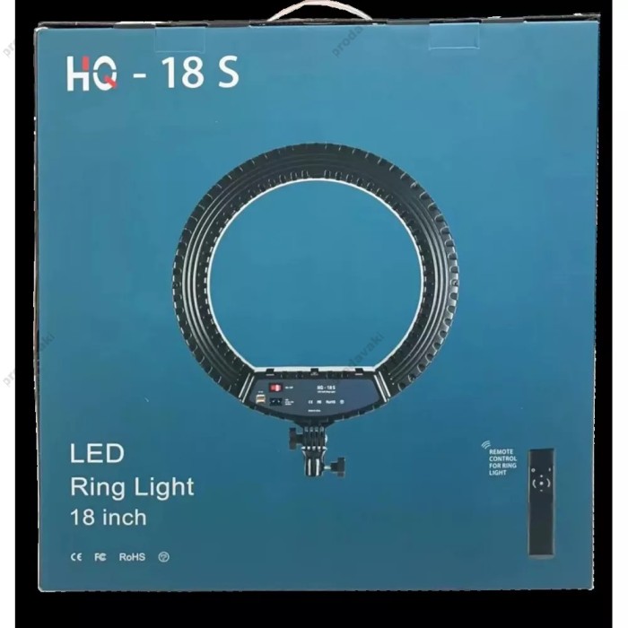 Лампа Кільцева LED CH HQ-18S 46 cm 18" 55W 3000-6500K