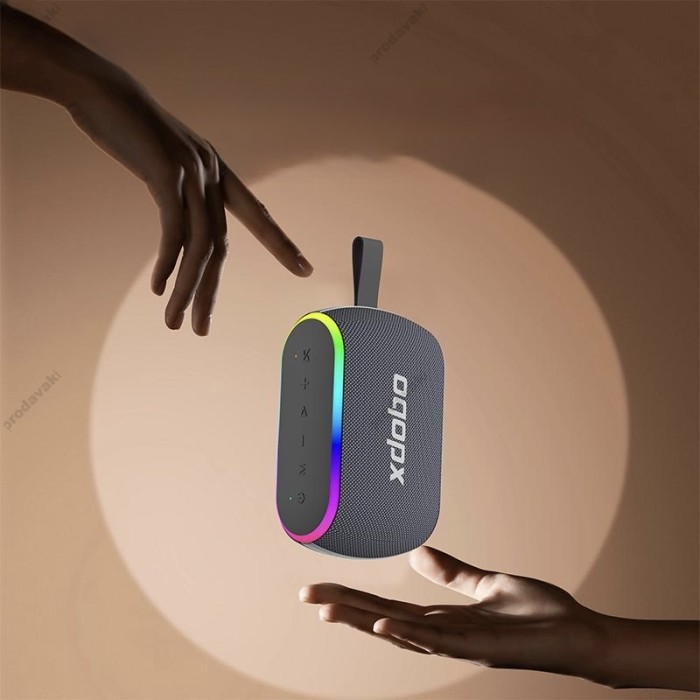 Портативна колонка Bluetooth Xdobo X8 Mini II IPX6 BT5.3 30W Black