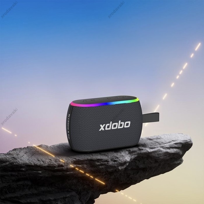Портативна колонка Bluetooth Xdobo X8 Mini II IPX6 BT5.3 30W Black
