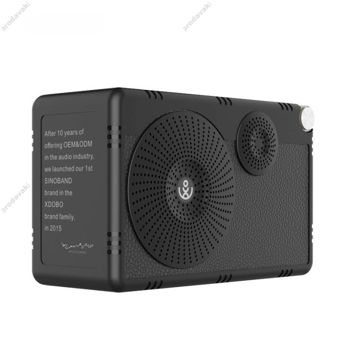Портативна колонка Bluetooth Xdobo HIFI 2015 IPX5 BT5.3 40W Black