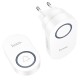 Дверний дзвоник HOCO HI25 wireless doorbell 6 month 20m White