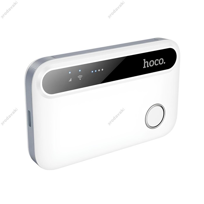 Роутер маршрутизатор 4G Hoco HI41 WiFi6 Portable 150Mbps White