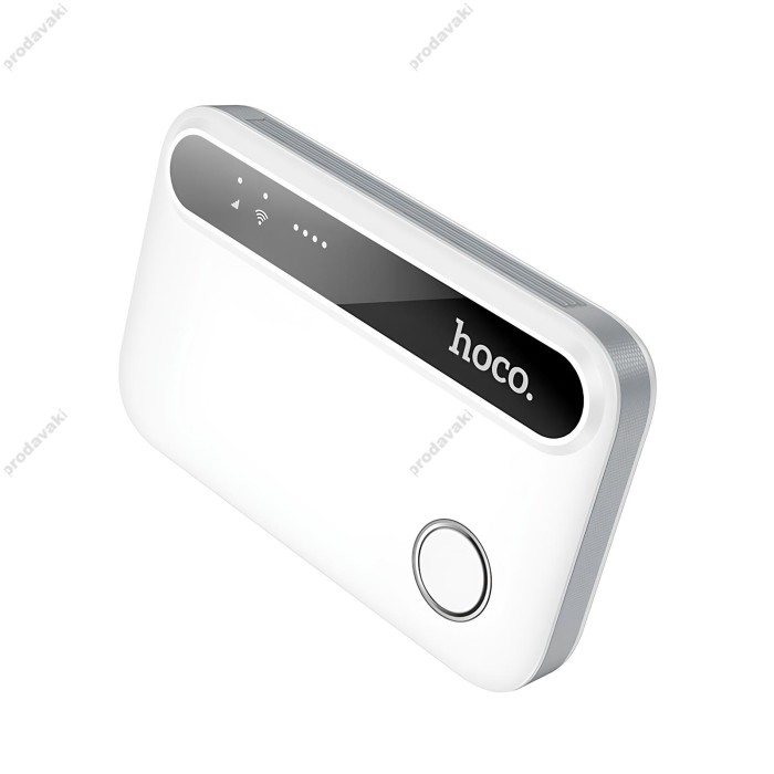 Роутер маршрутизатор 4G Hoco HI41 WiFi6 Portable 150Mbps White