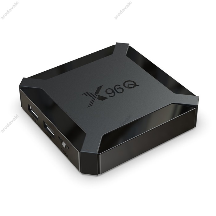Android TV приставка Allwinner TV BOX X96Q H313 1GB RAM 8GB ROM Black