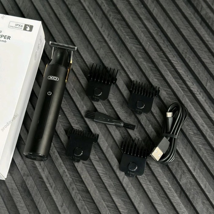 Машинка для стрижки волосся (Тример) XO CF20 Smart Electric Hairdresser Black