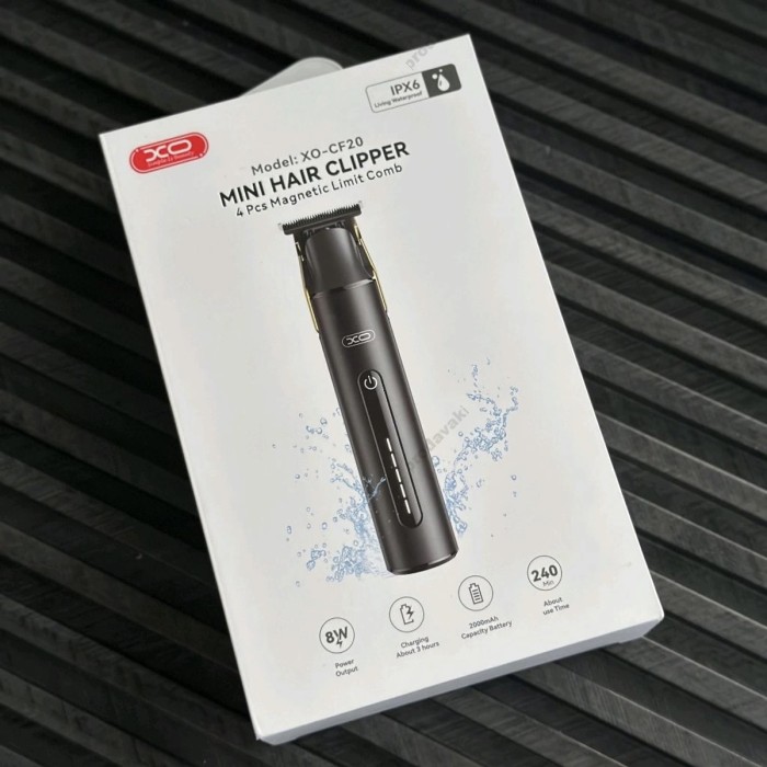 Машинка для стрижки волосся (Тример) XO CF20 Smart Electric Hairdresser Black