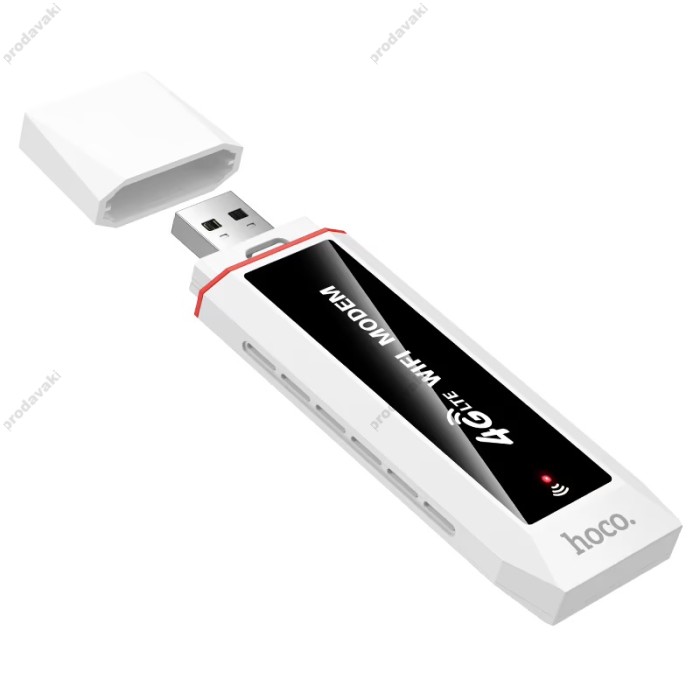 Роутер маршрутизатор Hoco HI43 Mobile portable Europe Asia and Africa WiFi6 White
