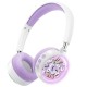 Бездротові Bluetooth навушники XO BE57 Colorful Elf Kids Wireless Headphones BT 5.3 Purple