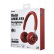Бездротові Bluetooth навушники REMAX RB-620HB Wireless Stereo Headphone BT 5.0 Red