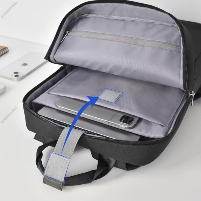 Рюкзак для ноутбука WiWU Minimalist Backpack Black