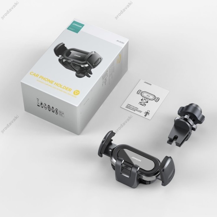 Автомобільний тримач Joyroom JR-ZS351 Car Phone Mount (Air Vent) Black
