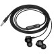 Дротові навушники HOCO M117 Victory universal earphones with microphone 3.5mm Black
