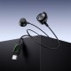 Дротові навушники HOCO M118 Column universal digital earphones with microphone Type-C Black