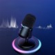 Мікрофон провідний настільний Onikuma M830 Condenser Gaming Microphone USB, RGB Black