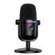 Мікрофон провідний настільний Onikuma M830 Condenser Gaming Microphone USB, RGB Black