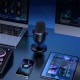 Мікрофон провідний настільний Onikuma M830 Condenser Gaming Microphone USB, RGB Black
