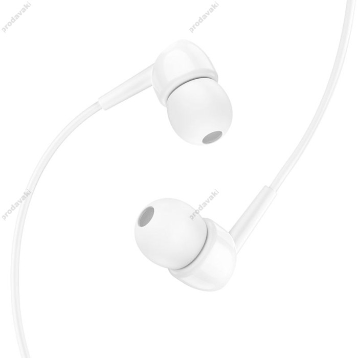 Дротові навушники HOCO M99 Celestial universal earphones with microphone 3.5mm White