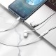 Дротові навушники HOCO M99 Celestial universal earphones with microphone 3.5mm White