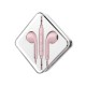 Дротові навушники HOCO M55 Memory sound wire control earphones with mic Pink