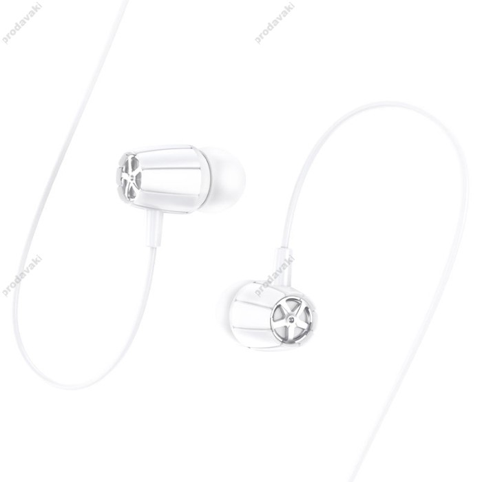 Дротові навушники HOCO M88 Graceful universal earphones with mic White