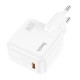 Мережевий зарядний пристрій HOCO C112A Advantage single port charger 30W White