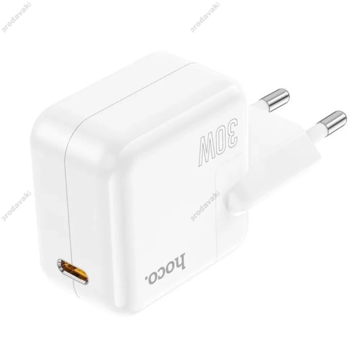 Мережевий зарядний пристрій HOCO C112A Advantage single port charger 30W White