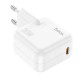 Мережевий зарядний пристрій HOCO C112A Advantage single port charger 30W White