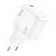 Мережевий зарядний пристрій HOCO C112A Advantage single port charger 30W White