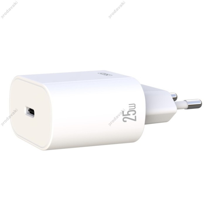 Мережевий зарядний пристрій XO L91 Fast Charger 25W White