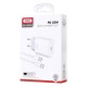 Мережевий зарядний пристрій XO L91 Fast Charger with Type-C cable 25W White