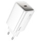 Мережевий зарядний пристрій HOCO N48 Glorious single port charger 3A PD QC 65W White