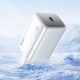 Мережевий зарядний пристрій HOCO N48 Glorious single port charger 3A PD QC 65W White