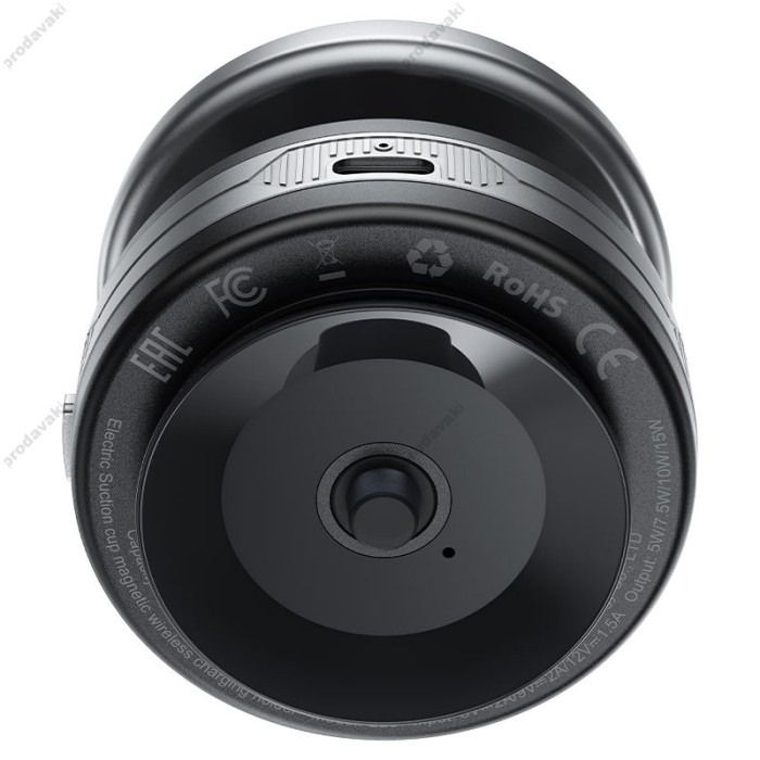 Автомобільний тримач ACEFAST E29 electric Suction cup magnetic wireless charging holder Grey