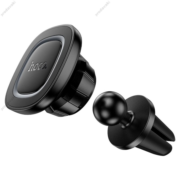 Автомобільний тримач Hoco H72 Crown magnetic Car holder (air outlet) Black