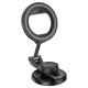 Автомобільний тримач Hoco H77 View folding magnetic ring car holder (center console) Black