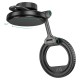 Автомобільний тримач Hoco H77 View folding magnetic ring car holder (center console) Black