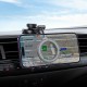Автомобільний тримач Hoco H77 View folding magnetic ring car holder (center console) Black