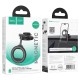 Автомобільний тримач Hoco H77 View folding magnetic ring car holder (center console) Black