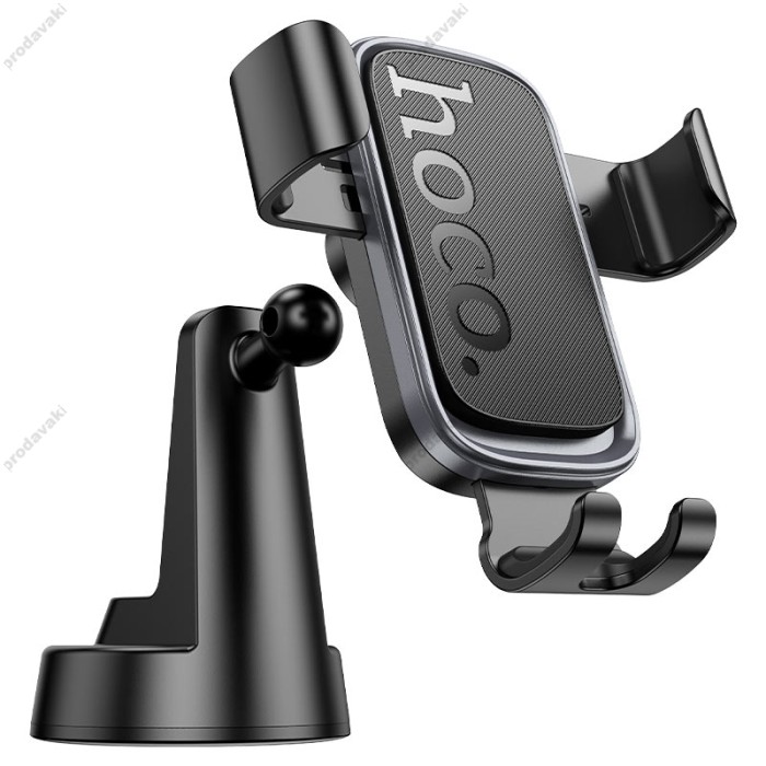 Автомобільний тримач Hoco H81 Vista Gravity Car holder (center console) Black