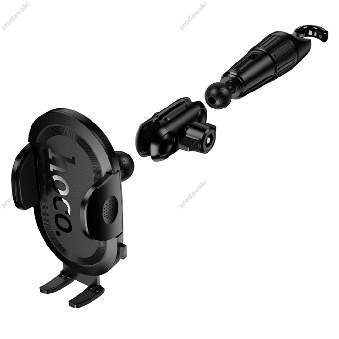 Автомобільний тримач Hoco H88 Rally ultra-thin car holder (rear view mirror) Black