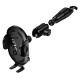 Автомобільний тримач Hoco H88 Rally ultra-thin car holder (rear view mirror) Black