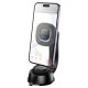 Автомобільний тримач із бездротовою зарядкою Hoco HW31 Crown magnetic wireless charging (center console) Black