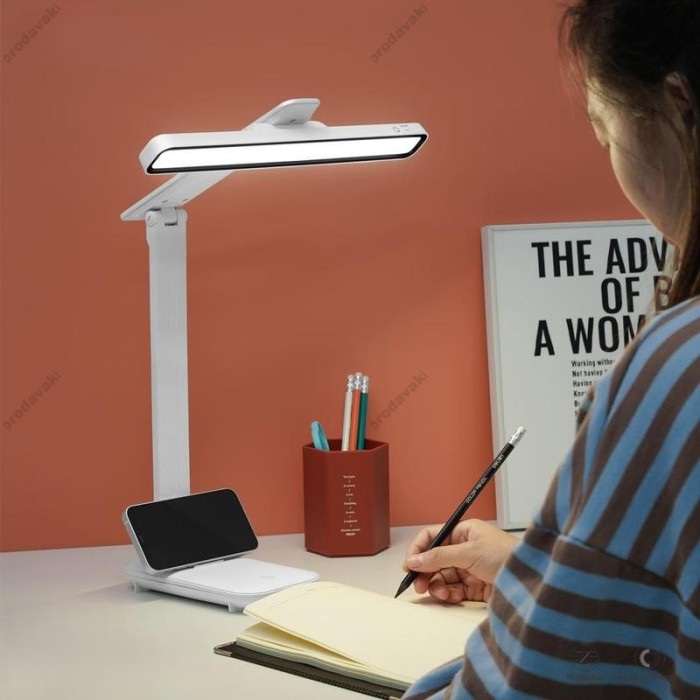Настільна лампа XO OZ07 Multi-Speed Desk Lamp з дистанційним керуванням White