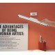 Настільна лампа XO OZ07 Multi-Speed Desk Lamp з дистанційним керуванням White