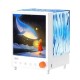 Портативна колонка Bluetooth XO OZ14 Aurora Projection Ambient Light + Speaker 5W White