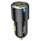 Автомобільний зарядний пристрій HOCO NZ6 QC3.0 PD 45W Black