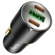 Автомобільний зарядний пристрій HOCO NZ6 QC3.0 PD 45W Black