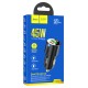 Автомобільний зарядний пристрій HOCO NZ6 QC3.0 PD 45W Black