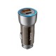 Автомобільний зарядний пристрій Hoco NZ8 Sprinter dual port Car charger 43W Brown Black